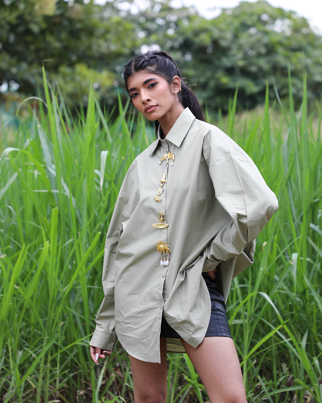 Sage Charm Shirt by Stilat