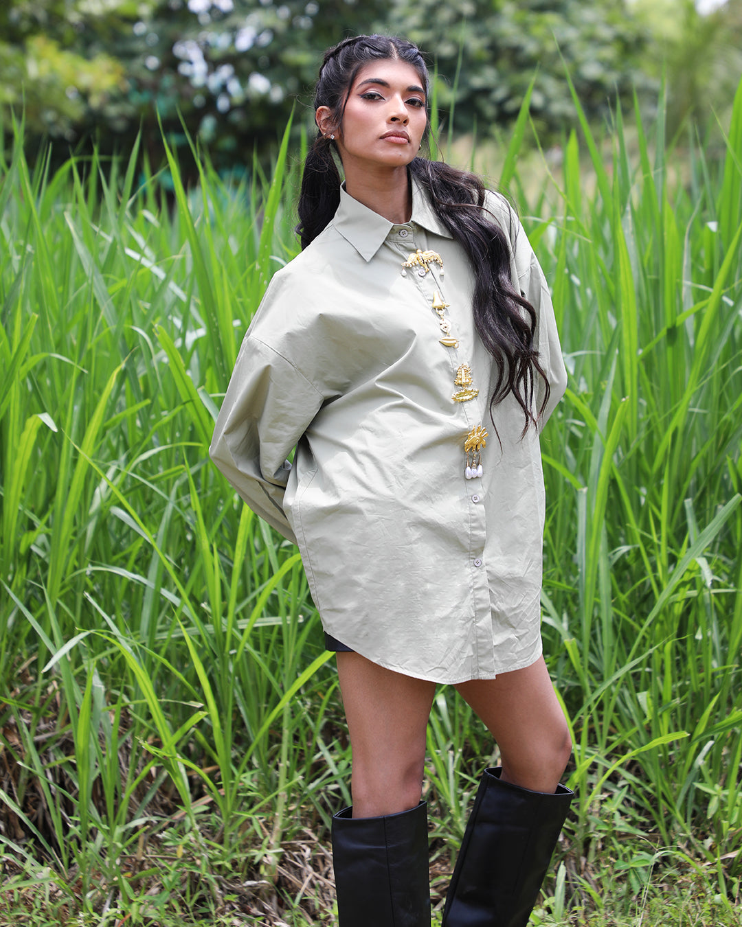 Sage Charm Shirt by Stilat