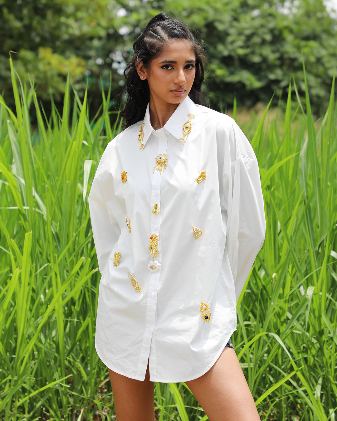 Ivory Charm Shirt by Stilat