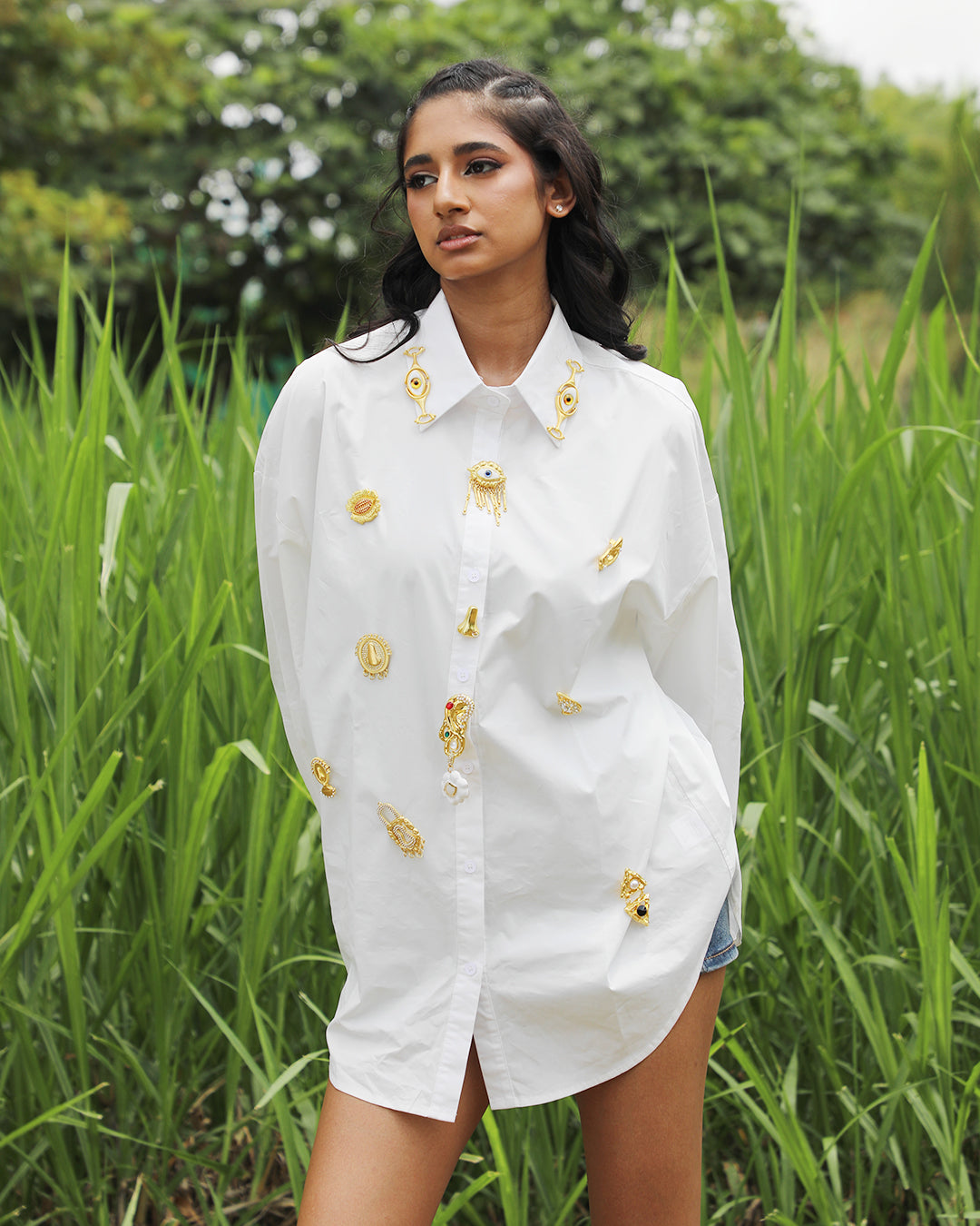 Ivory Charm Shirt by Stilat
