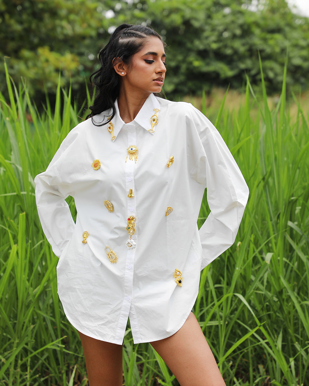 Ivory Charm Shirt by Stilat