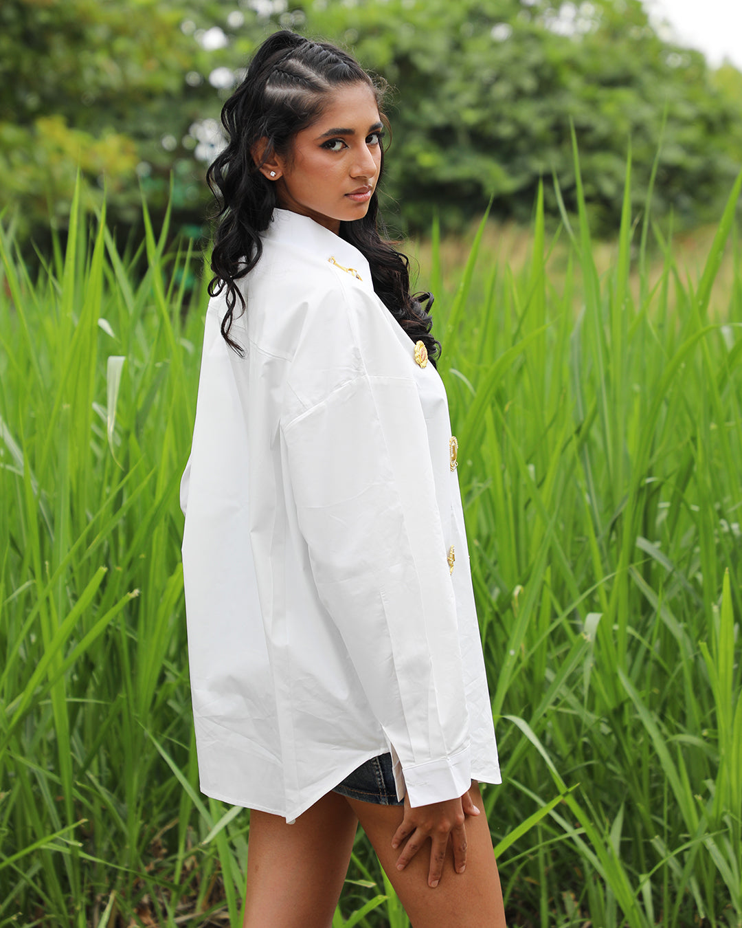 Ivory Charm Shirt by Stilat